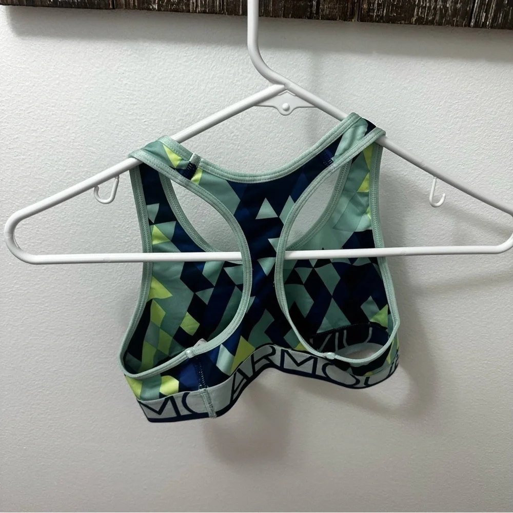 Under Armour kids Armour Mid Crossback Printed Sports Bra